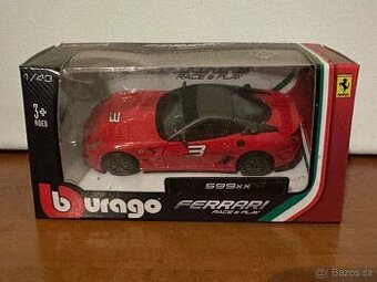Ferrari 599XX red Burago 1/43