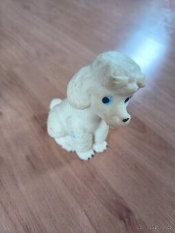 retro pejsek gumový - 1