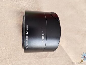 Sony SEL075UWC ultra wide konvertor upravený na Sony RX1