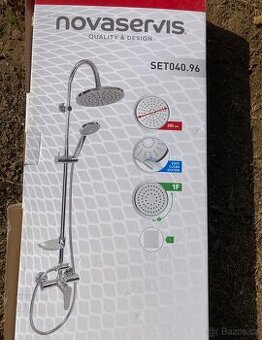 SPRCHOVÁ SOUPRAVA+SPRCHOVÁ BATERIE S HORNÍM VÝVODEM