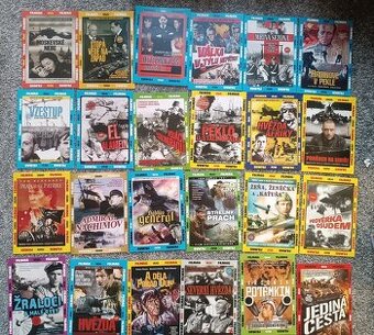DVD Válečné filmy a dokumenty