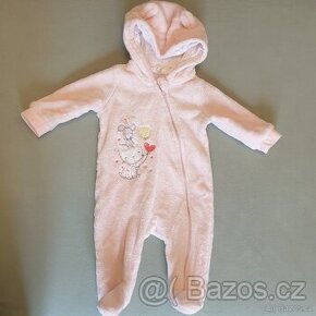 Teplý overal  s kapucí vel. 68