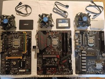 Levný PC základ - deska, cpu, ram, sdd