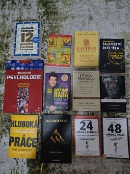 Balíček knih o seberozvoji, psychologii a filozofii