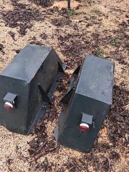 Blatníky na trakturek malotraktor domácí výroby