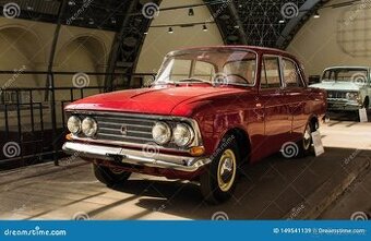 Moskvič 408, 412 - čtyřoká exportní maska + světla