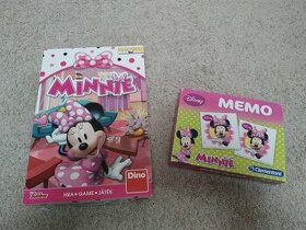 Hra desková a pexeso Minnie - 1