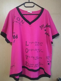 Růžové tričko Myzem - 1