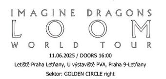 Imagine Dragons LOOM World tour: Prague 11.6.2025
