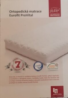 ortopedická matrace EUROFIT ProVital
