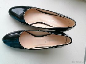 Lakované boty lodičky 39/40 J. FAIRY - 1