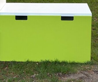 Detska truhla Stuva Ikea zelena