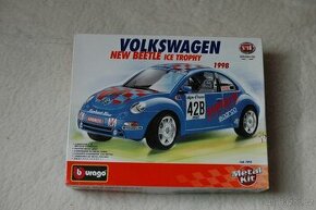 burago vw new beetle ice trophy 1:18 - 1
