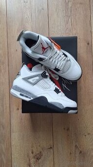 Jordan 4 White Cement