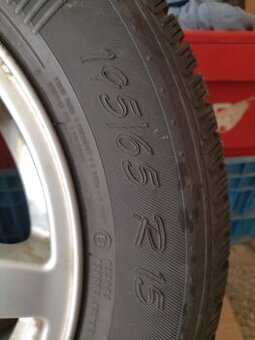 Alu kola 5x100 R15 s letními pneu