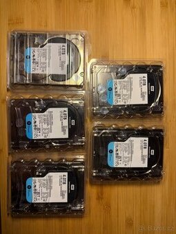 Prodám 5× HDD 4TB – Western Digital WD4000F9YZ (WD SE – Stor