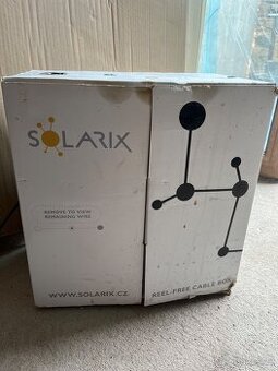 Solarix kabel CAT5E UTP drát 305m PE venkovní, SXKD-5E-UTP-P