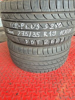 275/45 R19 100Y ICE PLUS 2ks zimní pneu, DOT 2022
