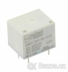 Relé: elektromagnetické; SPDT; Ucívky: 12VDC; 15A; 10A/240VA