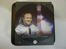 Stříbrná mince Mléčná dráha - První Čechoslovák ve vesmíru