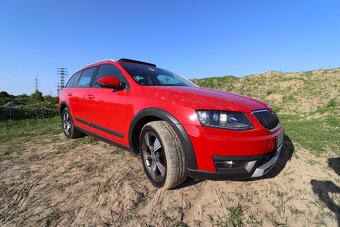 Octavia Scout 2.0 TDI - 135 kW - 4x4 - KOUPENO V ČR