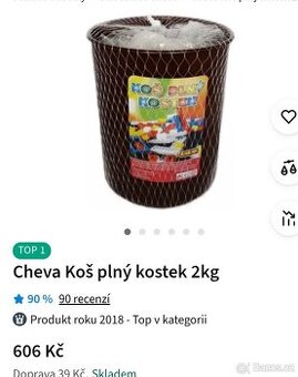 Stavebnice Cheva kyblík