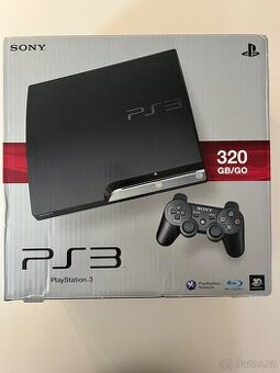 PlayStation 3 Slim 320 GB + volant Logitech + 8 her