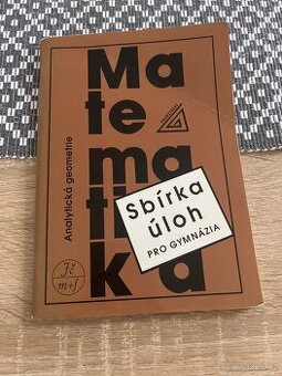 Analytická geometrie - sbírka úloh pro gymnázia