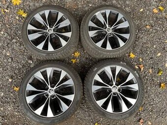 170.sada originální kola Škoda 5x112 235/45 r18