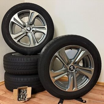 PEUGEOT 2008 4x108 R16 ET25+LETNÍ 195/60R16 4mm