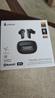 Bezdrátová sluchátka Edifier NeoBuds Planar ANC, faktura.