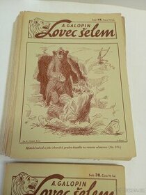 Lovec šelem 1939, knihy, hledané 36 ks