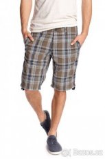 Pánské kostkované kraťasy značky EDC Esprit vel. 30