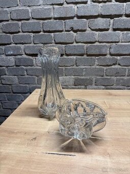 Hutní sklo s bublinkami – design Josef Hospodka