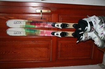 lyže Scott 155 cm , hadia koža