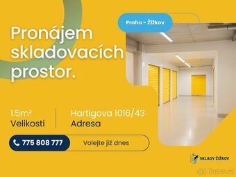 Pronájem skladu 1,5 m² - Praha, Žižkov