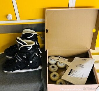 TOP stav - brusle Nils Extreme 2v1 (35-38 EU)