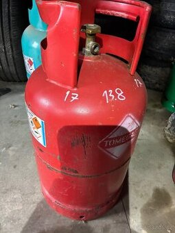 Propan butan lahev 10 kg , prazdna