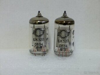 Nová testovaná elektronka 6Ž32P (Svetlana) = EF86.