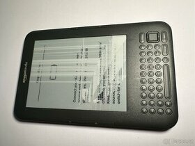 Amazon Kindle Keyboard 3rd - poškozená čtečka knih