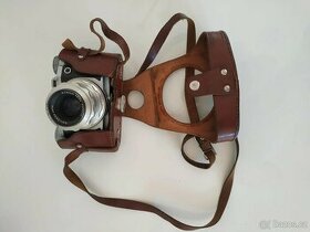 Historický fotoaparát Altix PRONTOR-SVS + kožené pouzdro