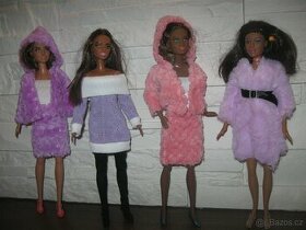 moderní zimní komplety na Barbie