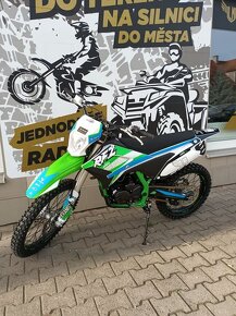 Pitbike Thunder 250cc 21/18 zelená, možnost splátek - 1