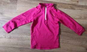 Růžové funkční tričko Oxylane Quechua vel. 98-104 (4 roky)