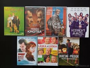 DVD  originál české filmy 2 blu ray