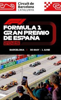 Vstupenka na 3dny F1 Barcelona