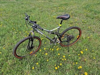 Trekové kolo odpružené, pro výšku 130 až 160 cm - 1