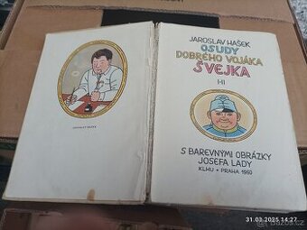 Prodám knihu osudy dobrého vojáka Švejka