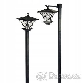 Zahradní solární lampa se soumrakovým senzorem