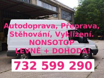 LEVNĚ - AUTODOPRAVA + STĚHOVÁNÍ + ODVOZ + VYKLÍZENÍ - 1